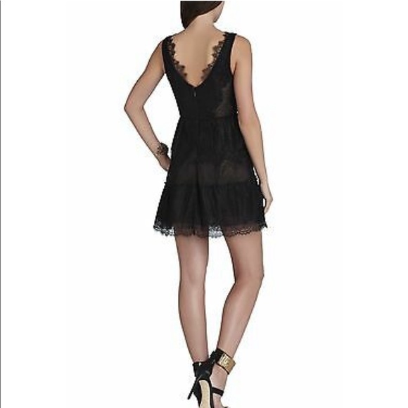 BCBG Willa Black Lace Dress - Picture 7 of 7